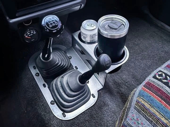 Toyota Pickup Shifter Mounted Cup Holders – Stash Fabrication