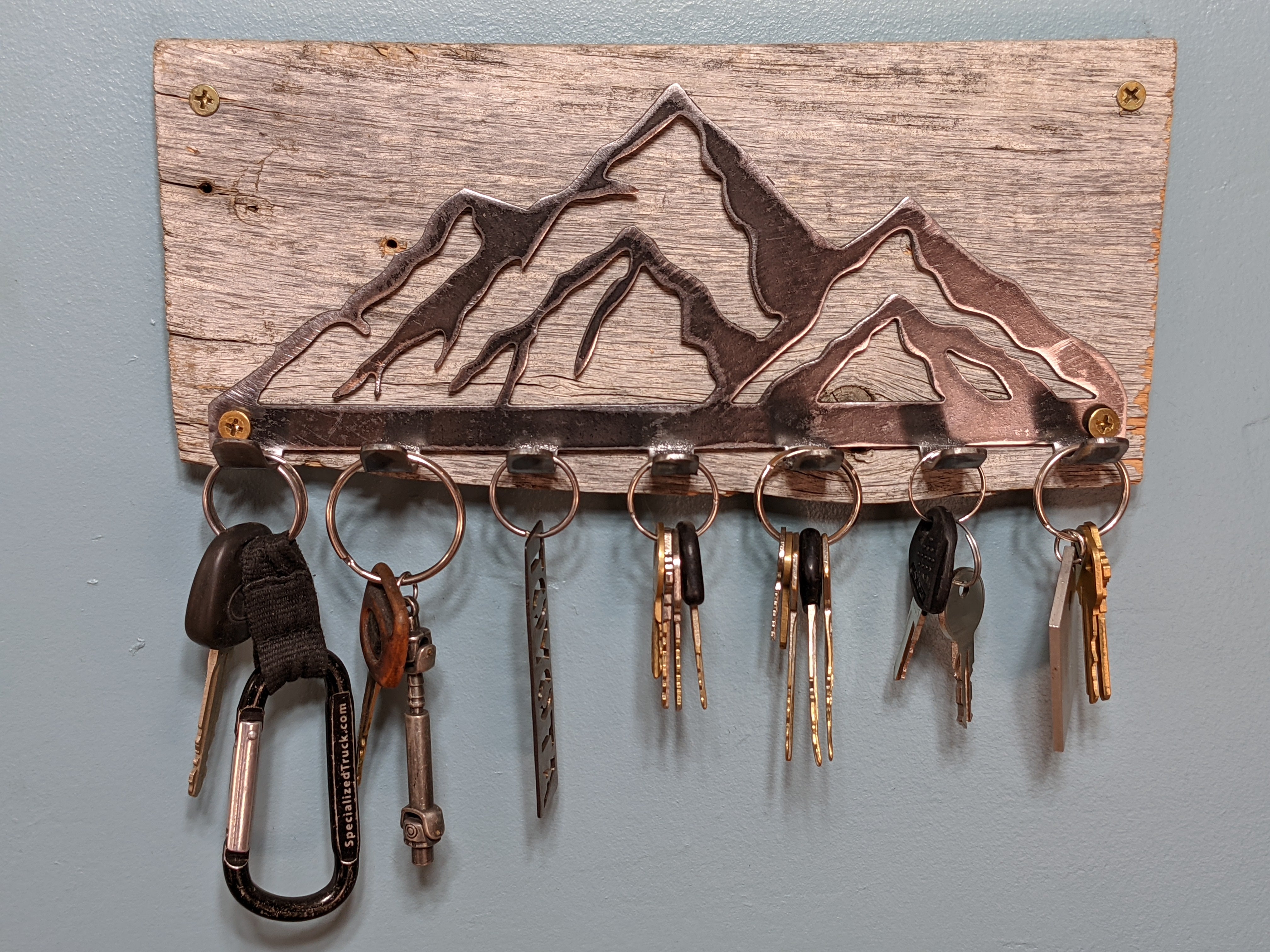 Mountain Key Rack – Stash Fabrication
